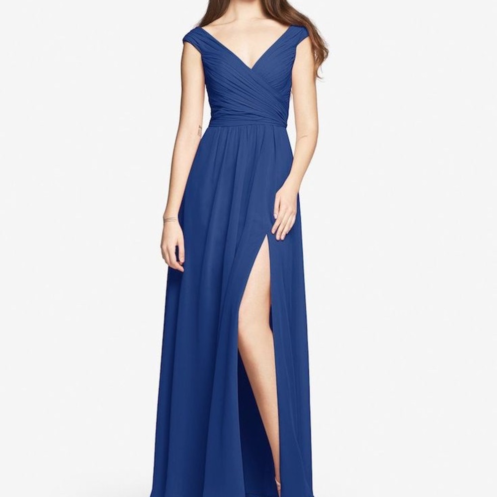 Gather and gown Bridesmaids Dress size 8 Navy